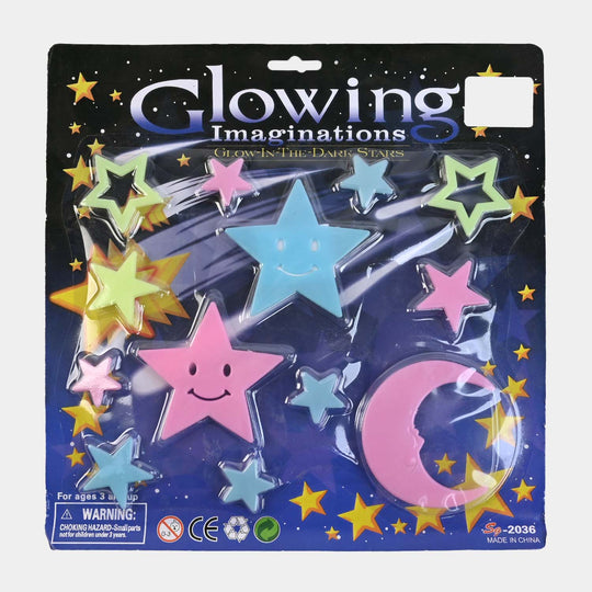 Glowing Plastic Stickers