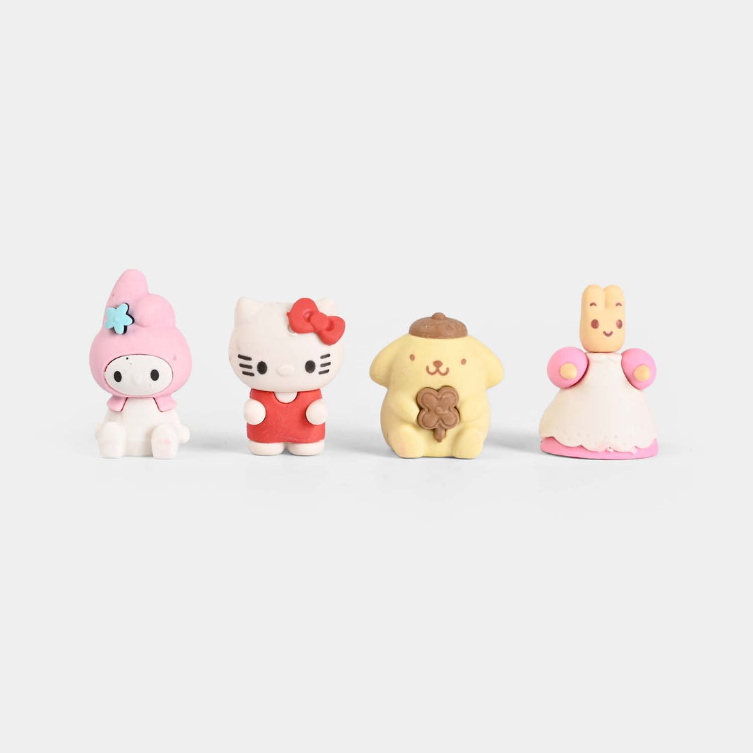 Cute Novelty Stationery Eraser Set