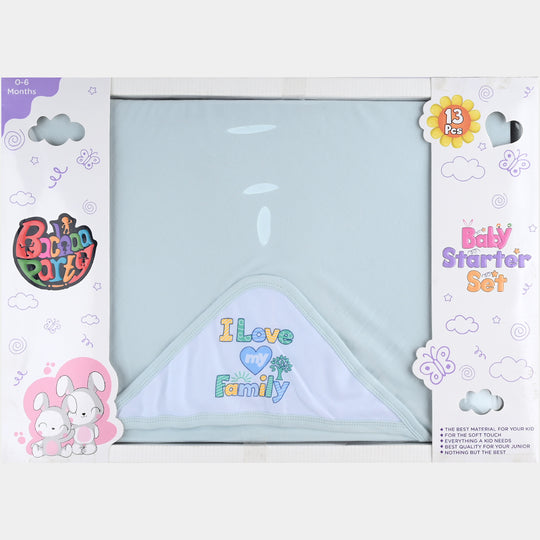 Boys Newborn Gift Set - Blue 13Pcs