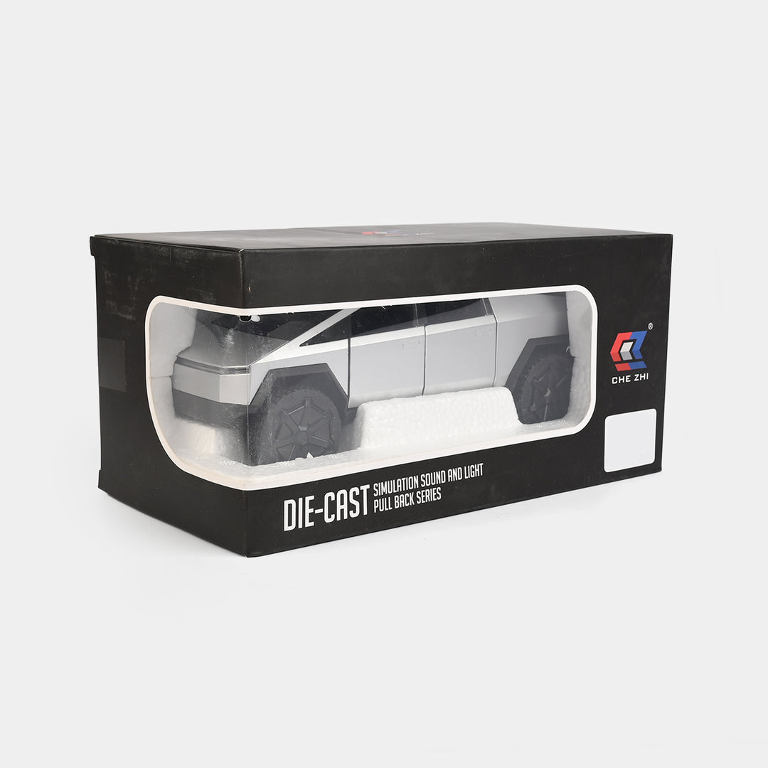 Cybertruck Die-Cast Model Set with Mini Vehicle