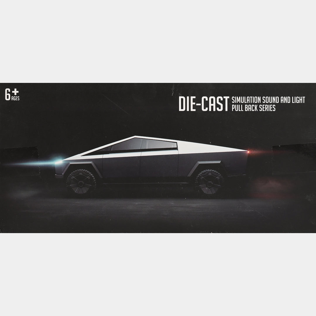 Cybertruck Die-Cast Model Set with Mini Vehicle