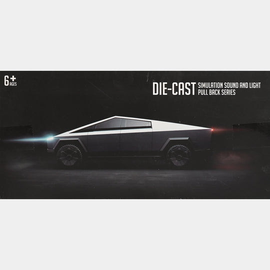 Cybertruck Die-Cast Model Set with Mini Vehicle