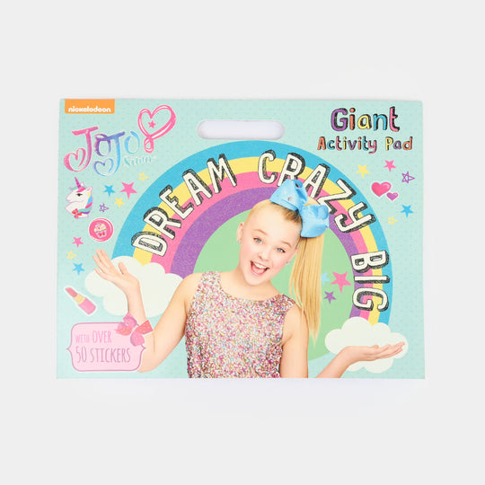 Giant Activity Pad Dream Crazy Big 50 Sticker Book