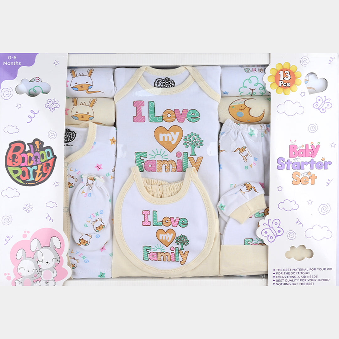 Unisex Newborn Gift Set - Lemon 13Pcs