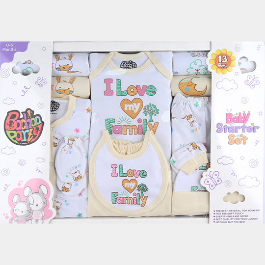 Unisex Newborn Gift Set - Lemon 13Pcs