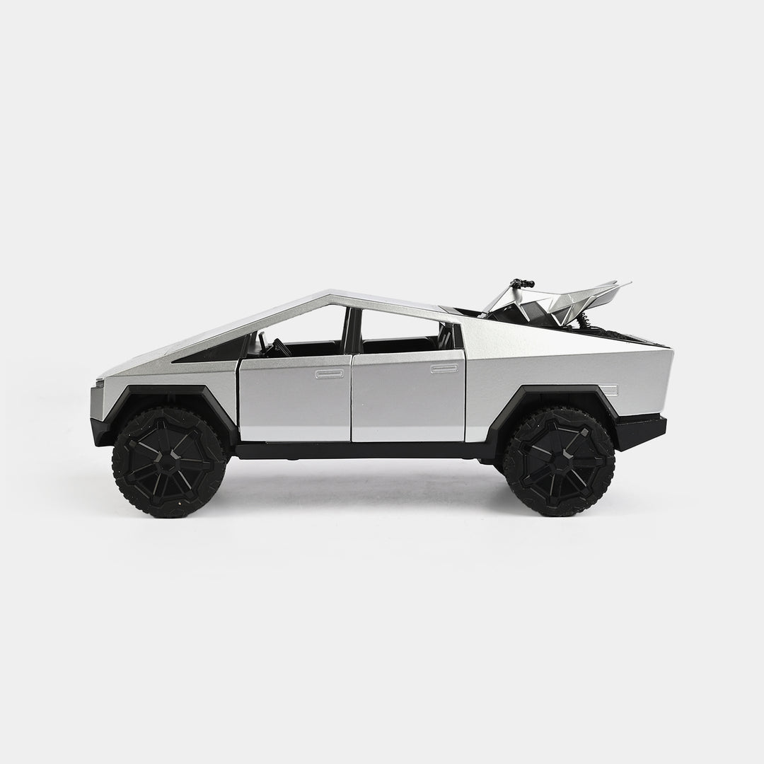 Cybertruck Die-Cast Model Set with Mini Vehicle
