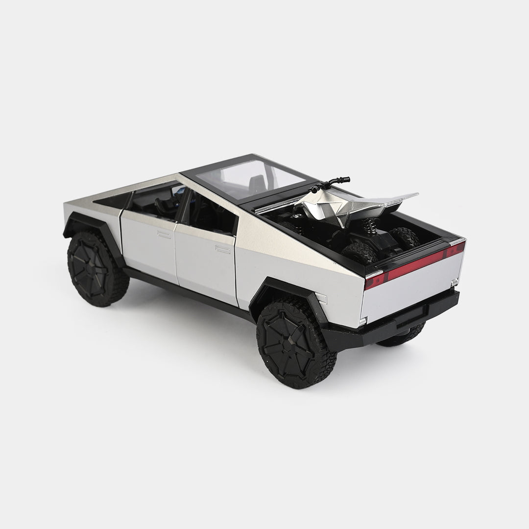 Cybertruck Die-Cast Model Set with Mini Vehicle
