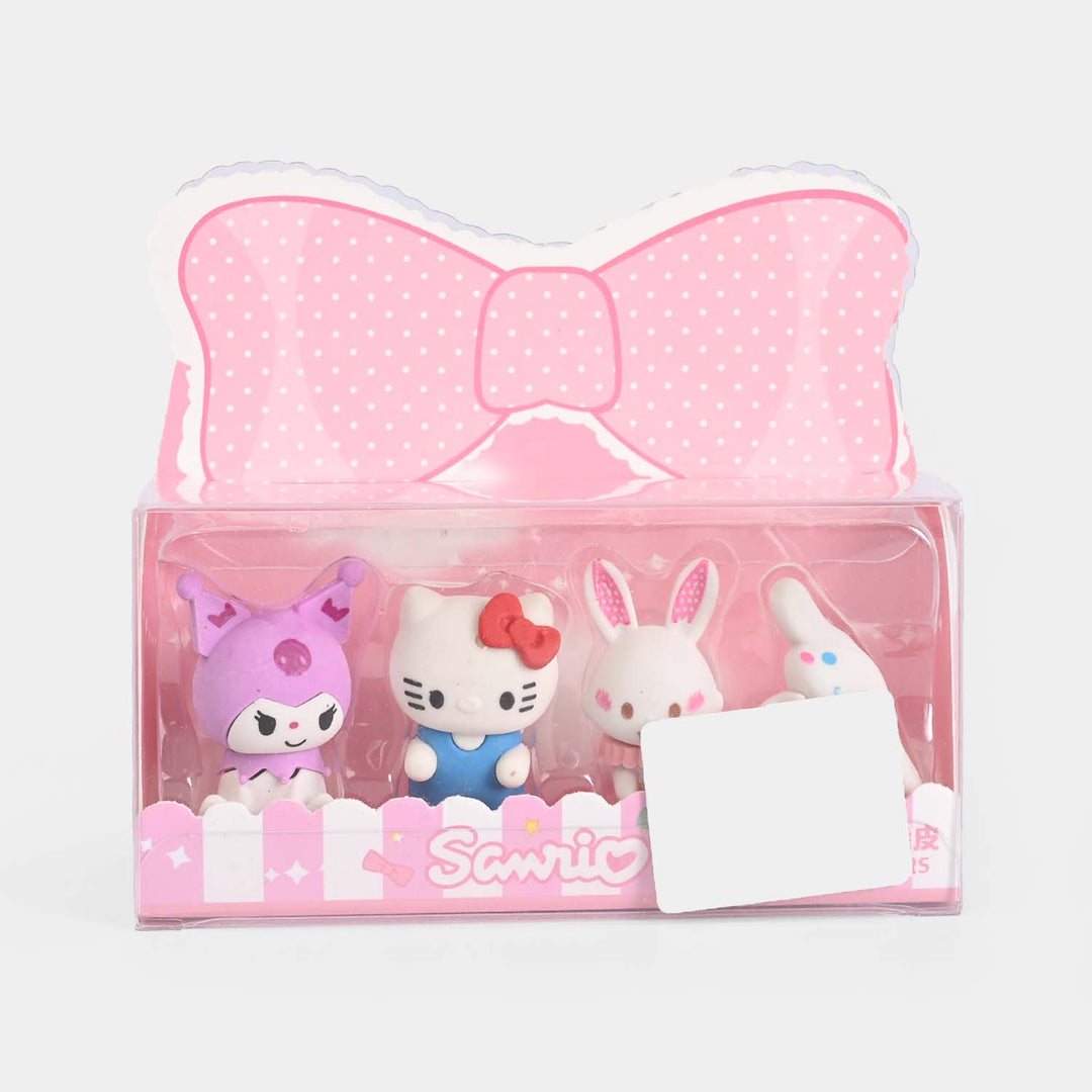 Cute Novelty Stationery Eraser Set
