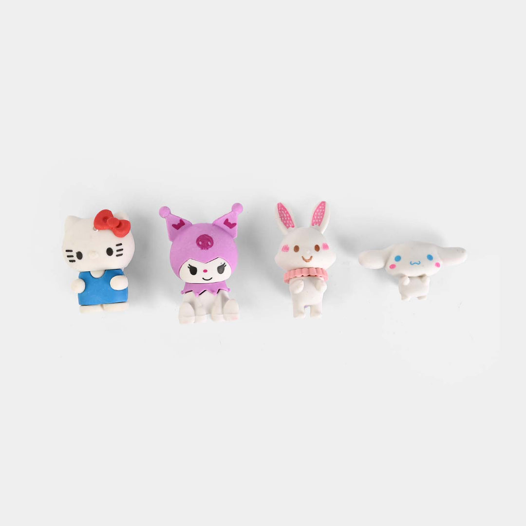 Cute Novelty Stationery Eraser Set