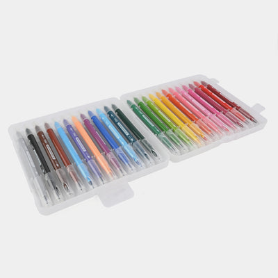 2 in 1 Double Ended Tip Pen 24 Colors For Kids