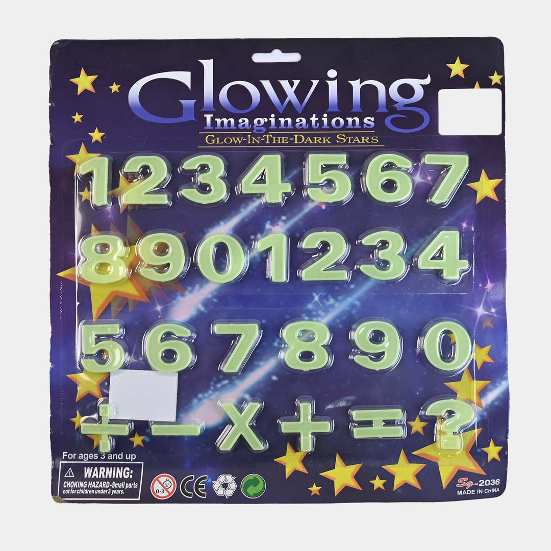 Glowing Alphabet/Numeric Letters