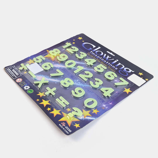 Glowing Alphabet/Numeric Letters