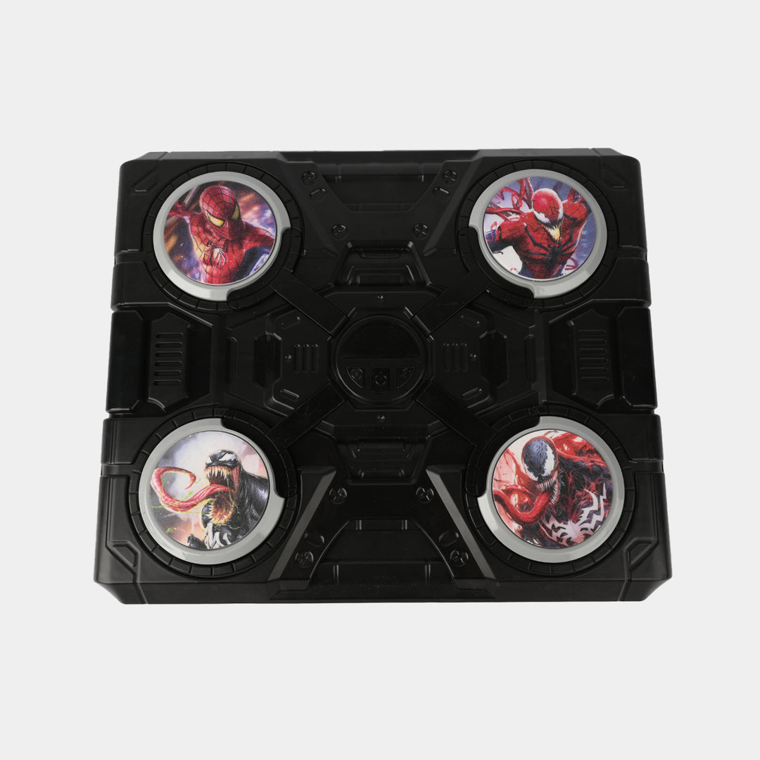 Electronic Musical Boxing Trainer with Gloves – Light, Music & Reaction Game
