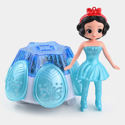 Universal Rotating Princess With Light & Music