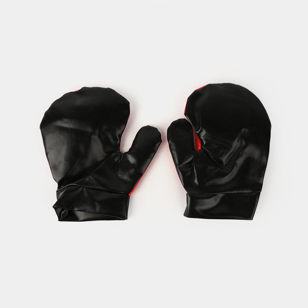 Electronic Musical Boxing Trainer with Gloves – Light, Music & Reaction Game