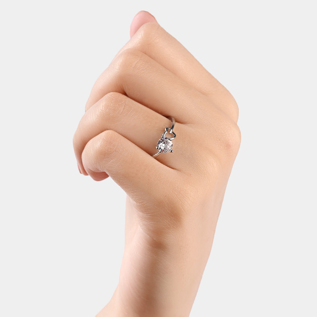 Elegant Fancy Girls Finger Ring