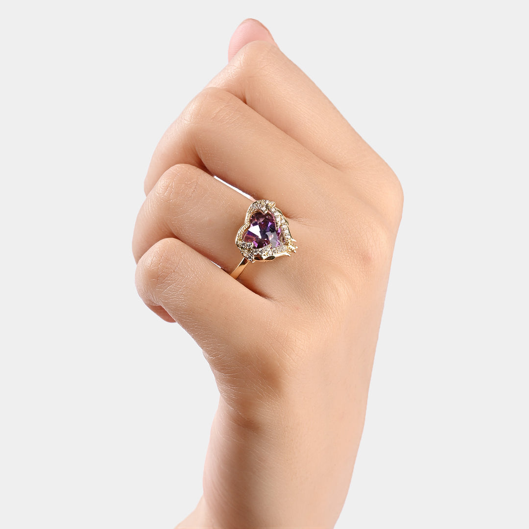 Elegant Fancy Girls Finger Ring