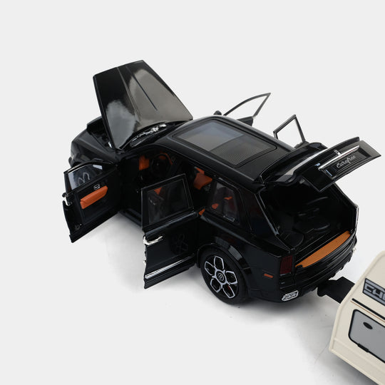 Die-Cast SUV with Travel Camper Trailer Set