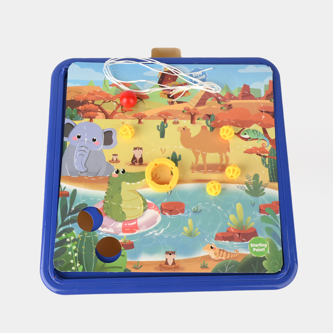 3 In 1 Pull Ball Game For Kids