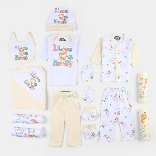 Unisex Newborn Gift Set - Lemon 13Pcs