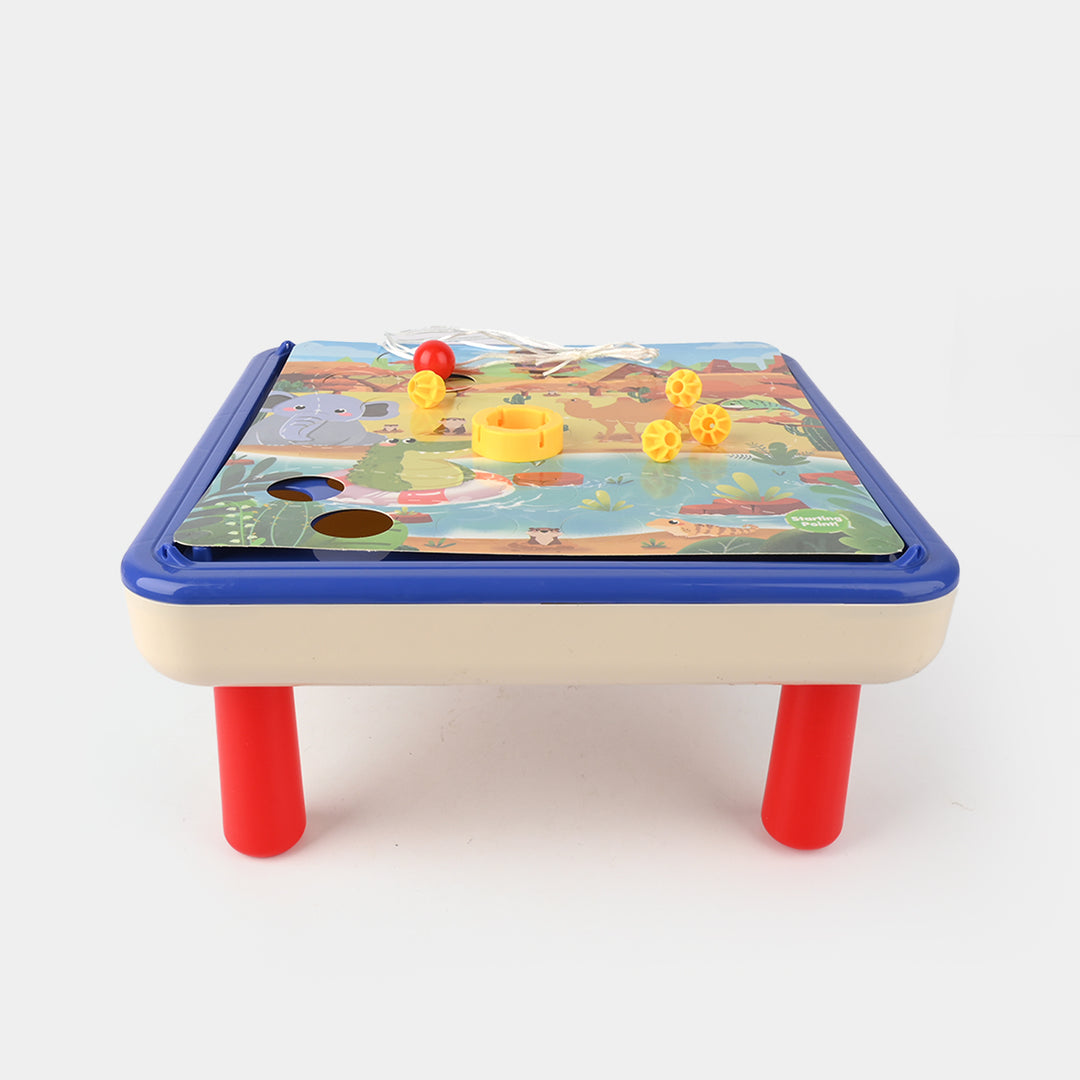 3 In 1 Pull Ball Game For Kids