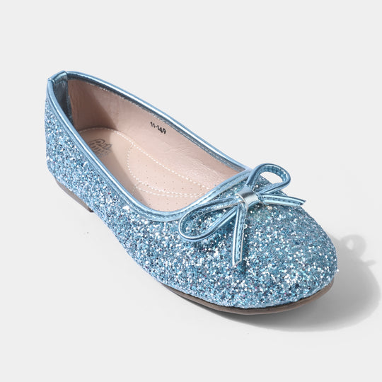 Girls Pumps 11-149-Blue