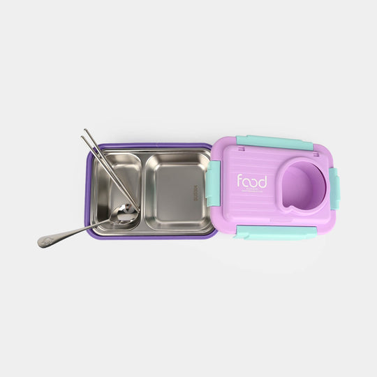 Kids Portable Steel Bento Lunch Box