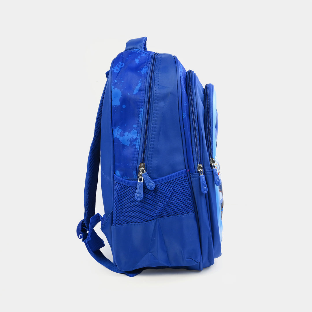 16" 3D Embossed School Backpack | Grade 2-5