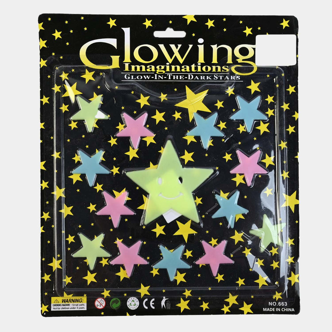 Glowing Plastic Stickers