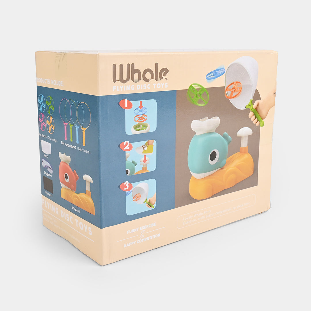 Kids Whale Flying Saucer Shooter Game