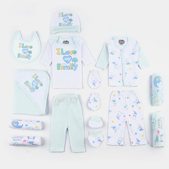 Boys Newborn Gift Set - Blue 13Pcs