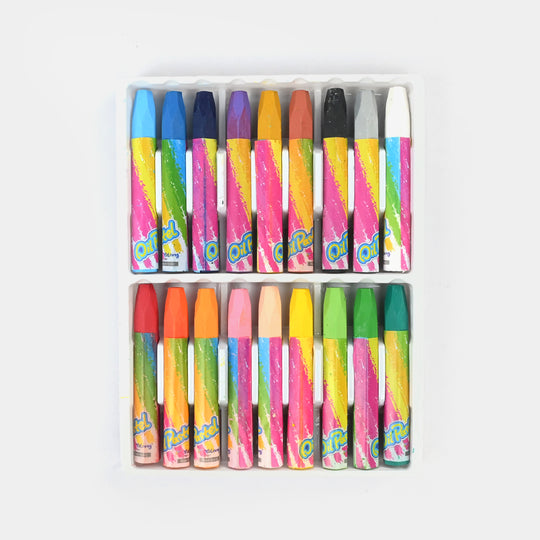 Oil Pastel 18 Colors