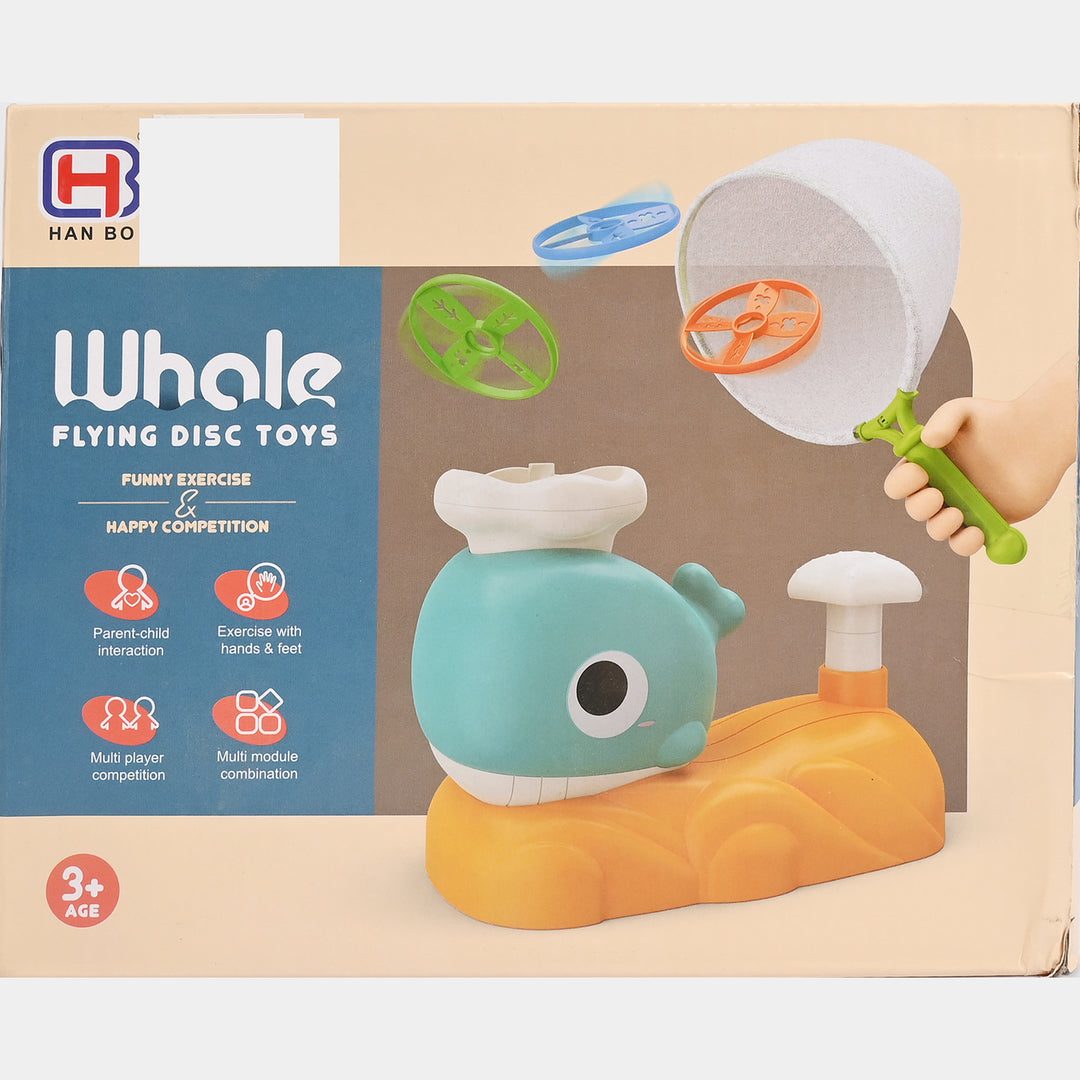 Kids Whale Flying Saucer Shooter Game