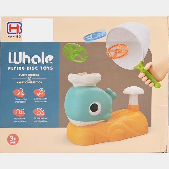 Kids Whale Flying Saucer Shooter Game