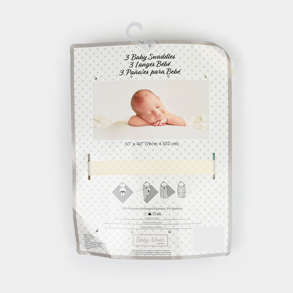 Premium Baby Wrapping Sheet - Pack of 3