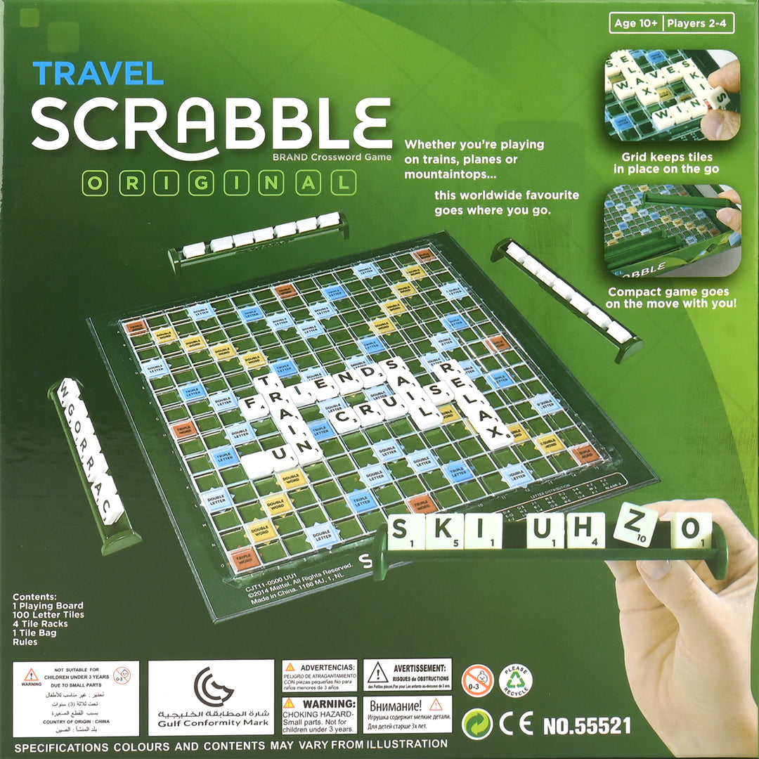 Travel Scrabble | Portable Word Game