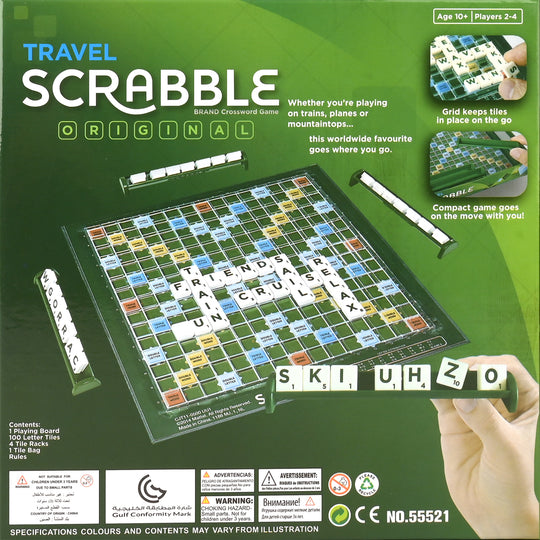 Travel Scrabble | Portable Word Game