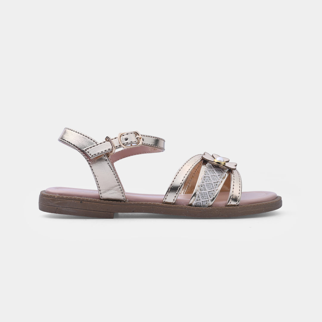 Girls Sandal BS-022-Golden