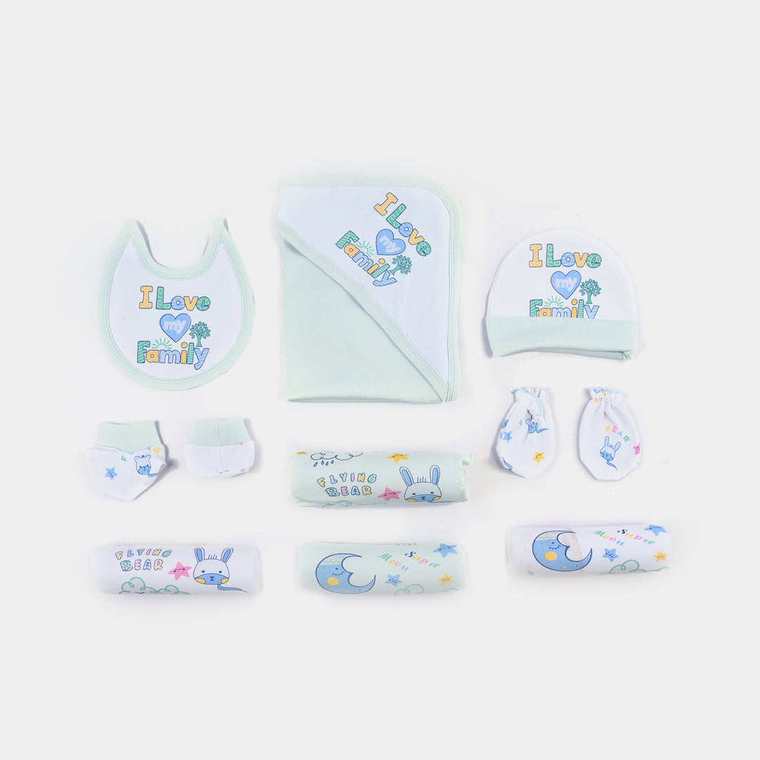 Boys Newborn Gift Set - Blue 13Pcs