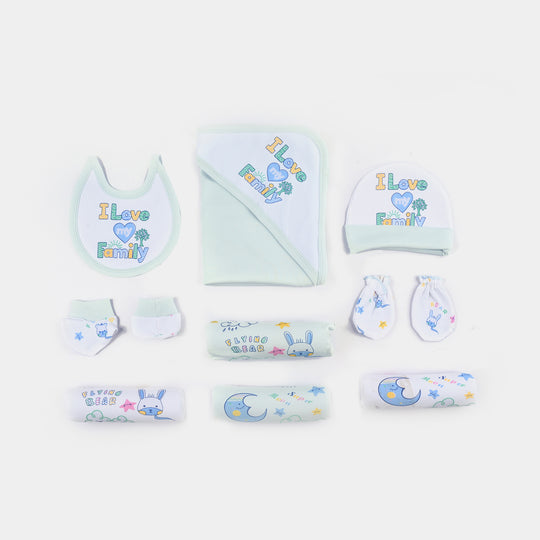 Boys Newborn Gift Set - Blue 13Pcs