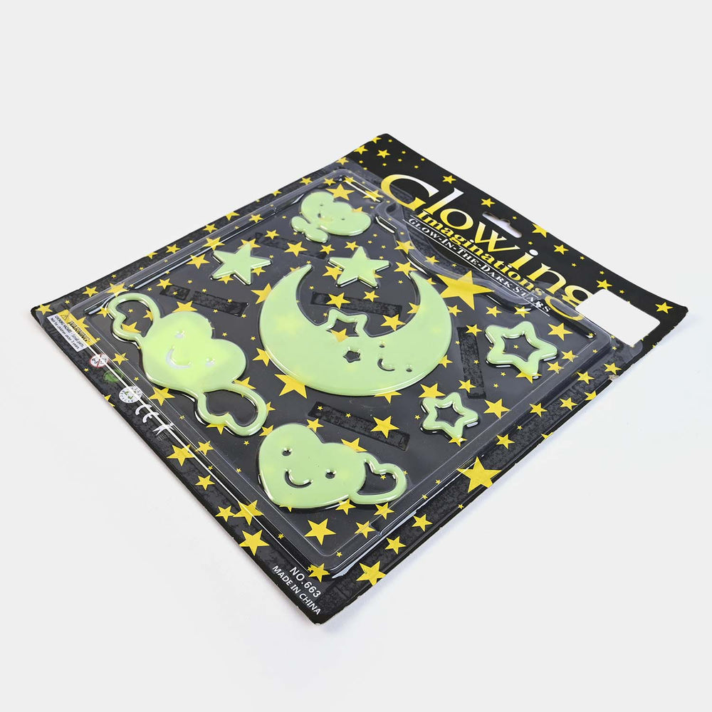 Glowing Plastic Stickers