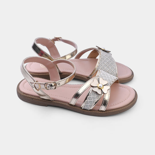 Girls Sandal BS-022-Golden
