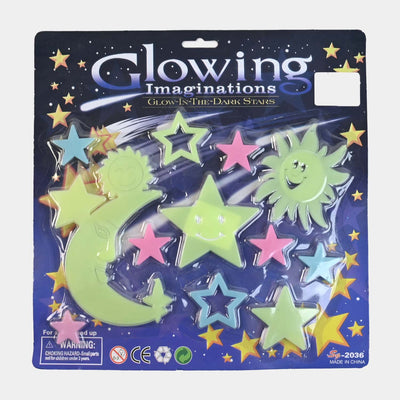 Glowing Plastic Stickers