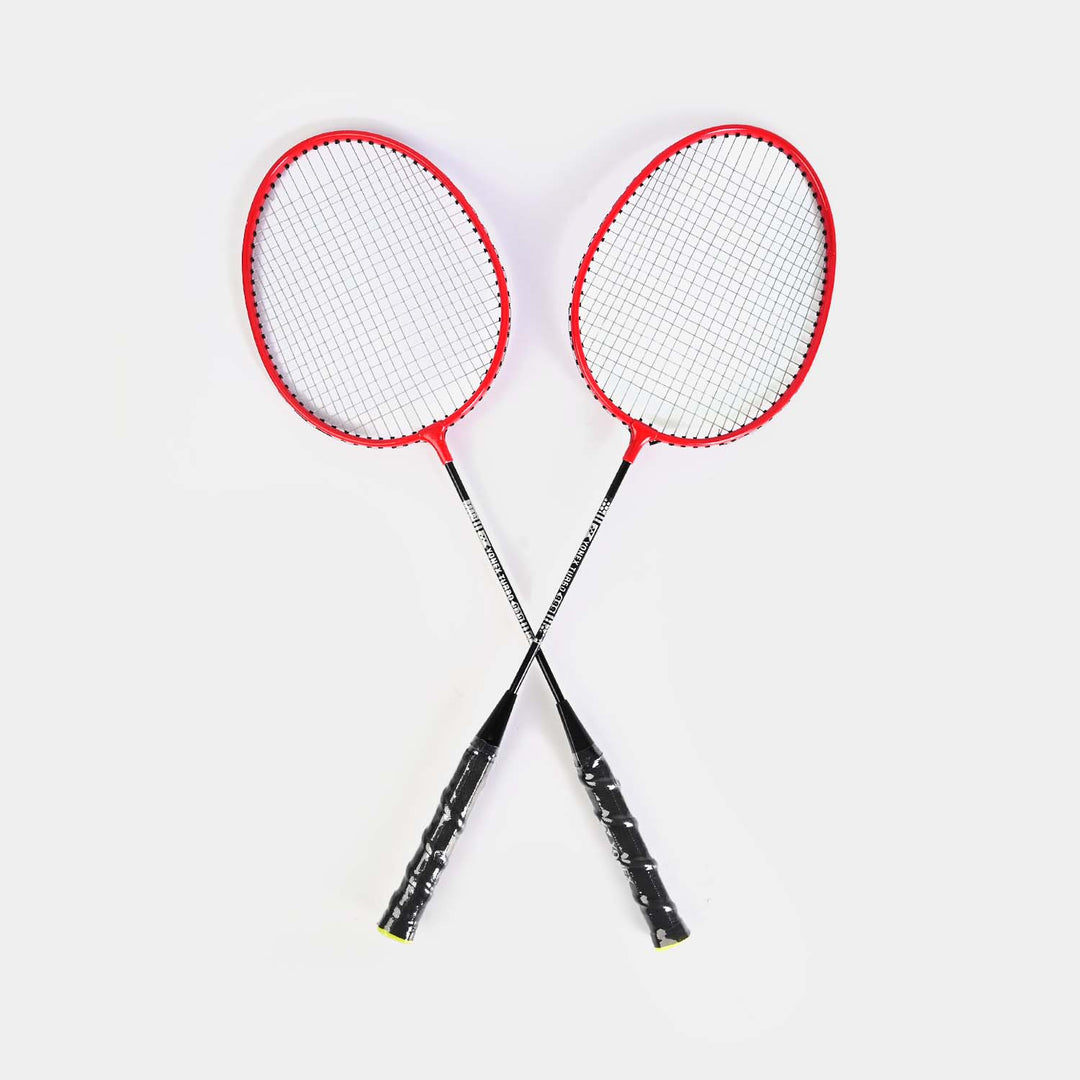 Badminton Racket Pair Playing Set