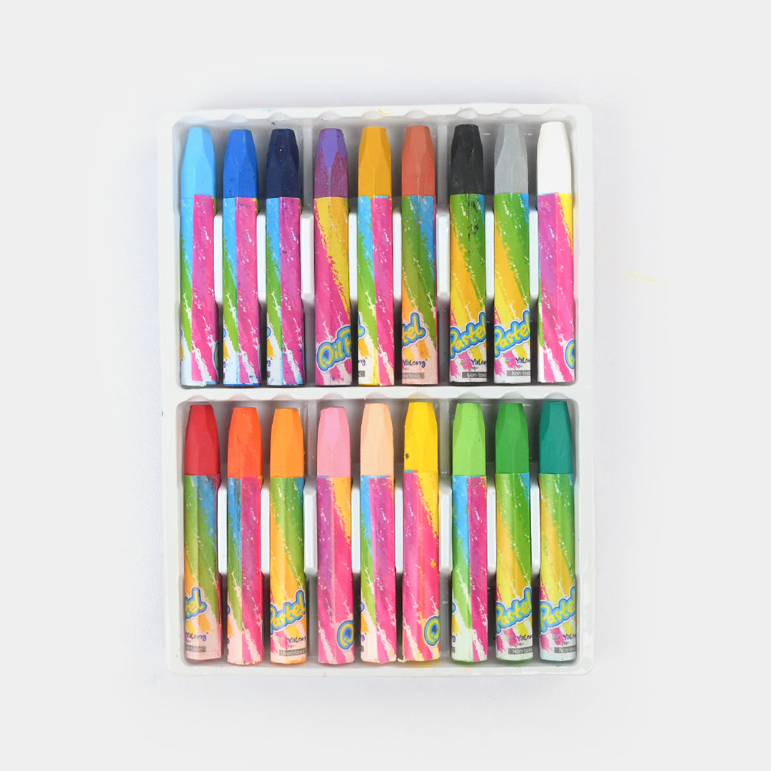 Oil Pastel 18 Colors