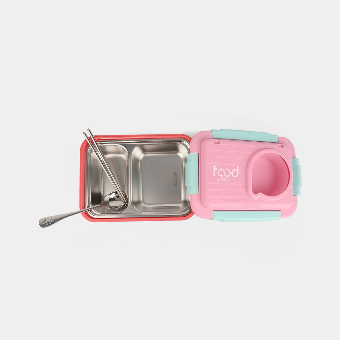 Kids Portable Steel Bento Lunch Box