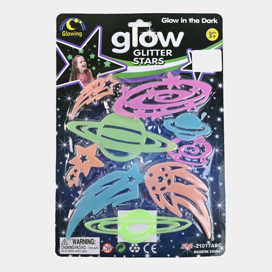 Glowing Plastic Stickers