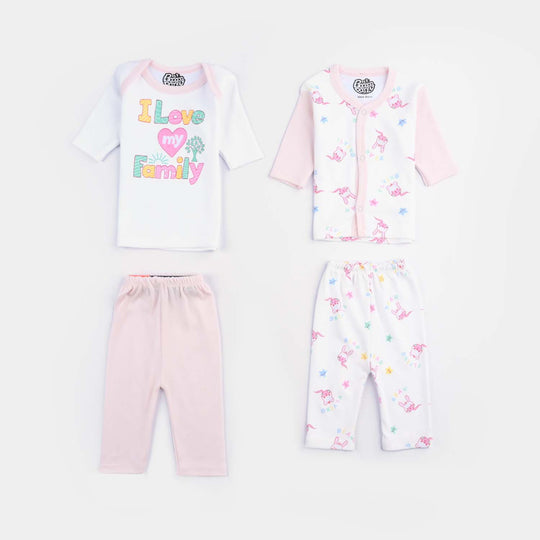 Girls Newborn Gift Set - Pink 13Pcs