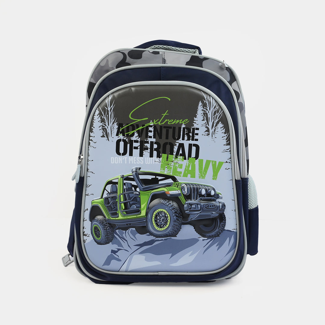 16" 3D Embossed School Bag Set | Grade 1-4