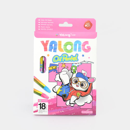 Oil Pastel 18 Colors